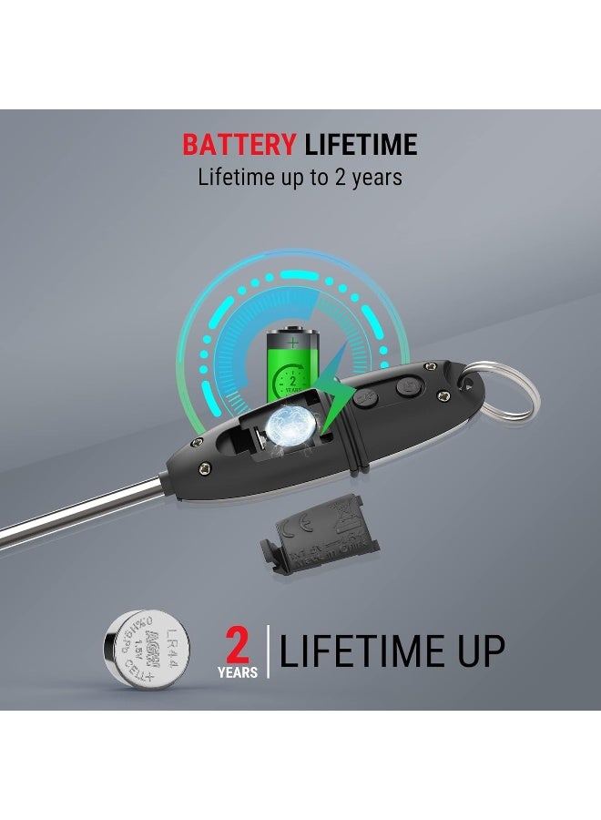 ThermoPro TP02S Digital Food Thermometer for Cooking Bread Baking Sourdough Liquids, Meat Thermometer Digital with Super Long Probe for Grill Kitchen BBQ Oil Milk Yogurt Candy Making Accessory Digital - Image 4