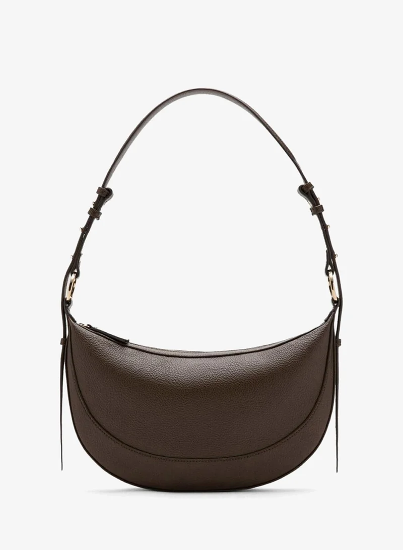 MANGO Oval shoulder bag