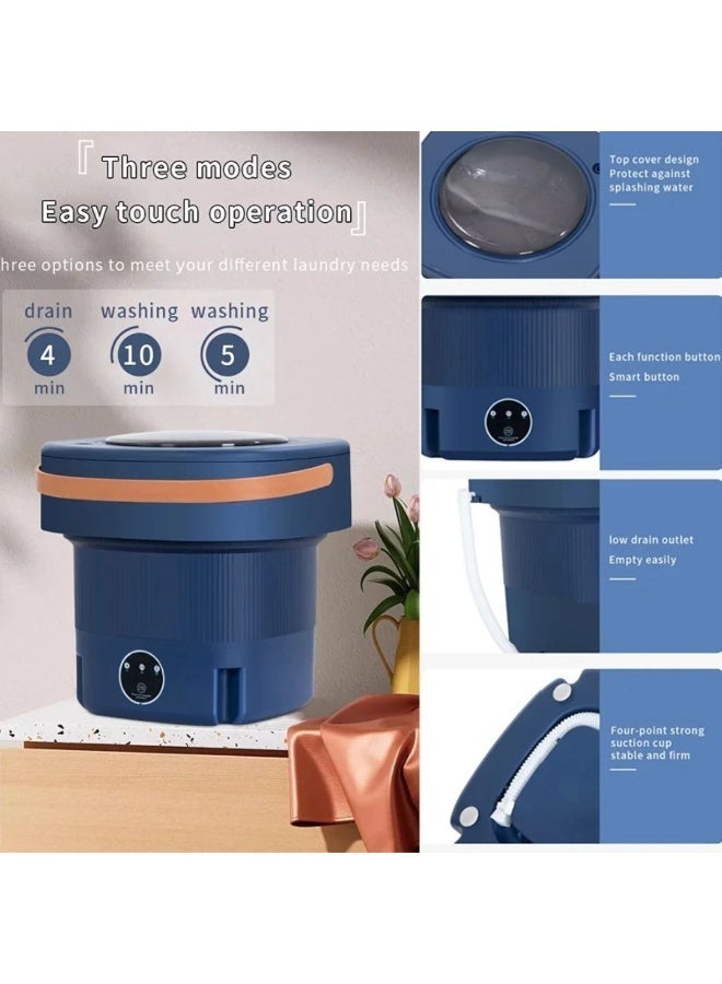 غسالة صغيرة محمولة قابلة للطي - Image 3