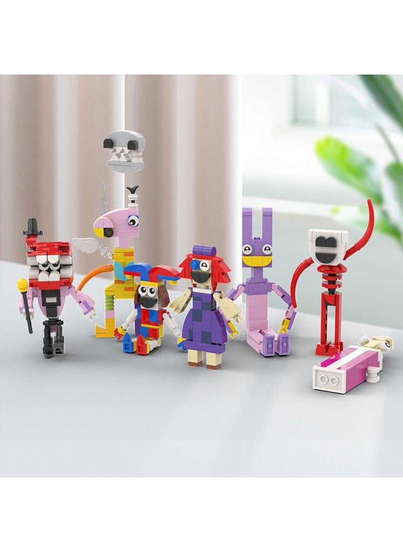 null - 450-Piece The Amazing Digital Circus Building Block Puzzle Toy Set - Image 1