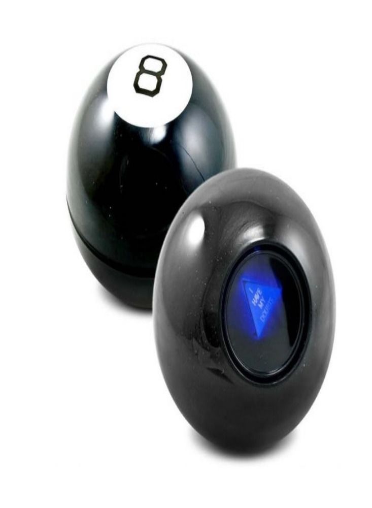 JOLLITY LLC لعبة ماجيك 8 كرات سوداء للأولاد والبنات مقاس 10 سم - Image 3