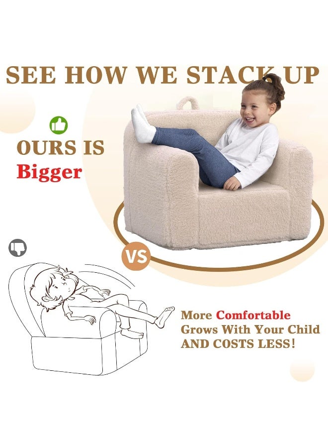 Koeay Koeay Toddler Chair Plush Kids Couch  - Image 3