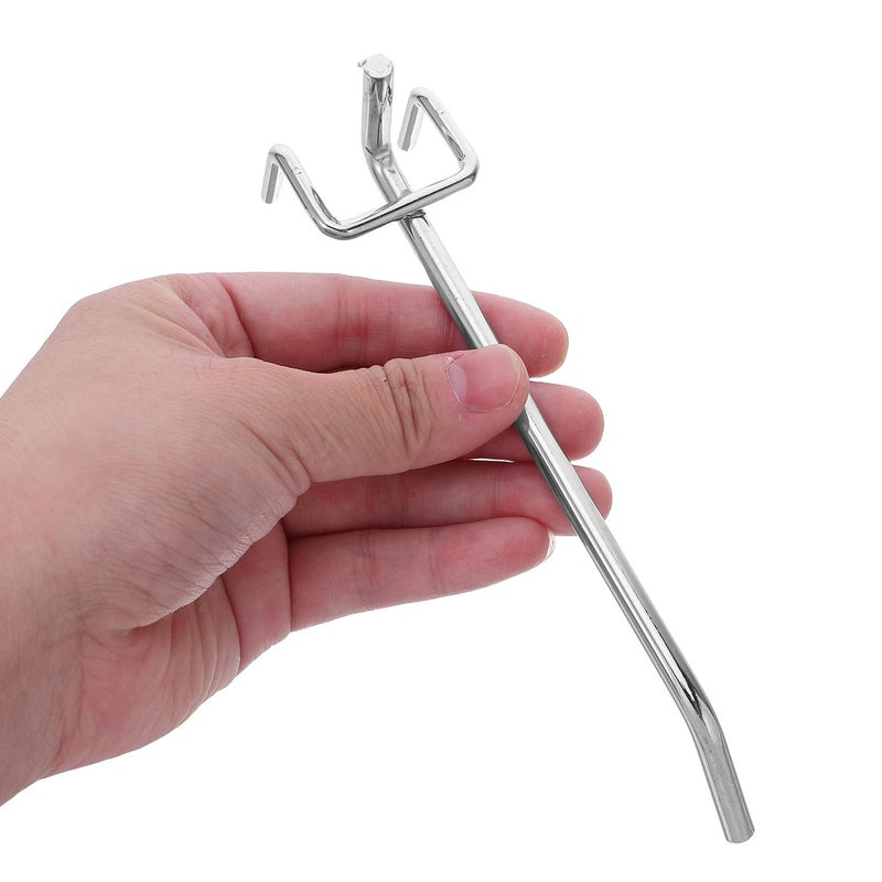 Heavy Duty Metal Pegboard Hooks 12pcs 3 2 15cm For 6mm Hole Pegboard Garage Workshop - Image 5