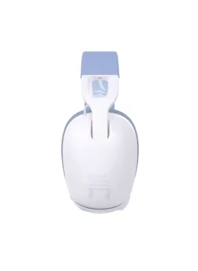 onikuma B2 Wireless Gaming Headset with Mic,Over-Ear Gaming Headphone for PS4, PS5, PC, Switch, Mac,2.4GHz Bluetooth 5.3 Gaming Headphones Noise Cancelling Earphohene with Microphone,White - Image 2