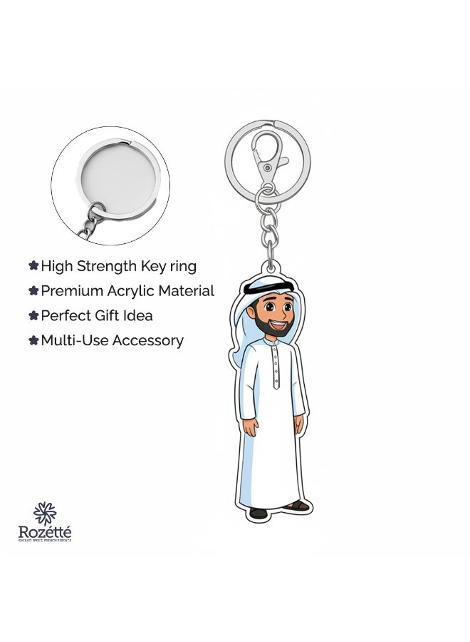 Rozette Emirati Family Keychain Medallion - Image 3