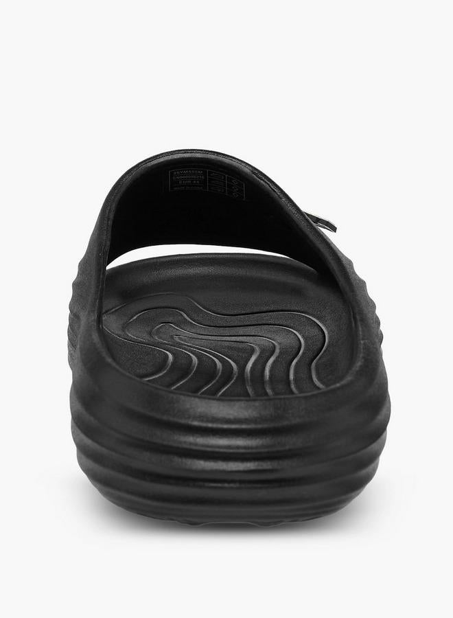 Kappa Men Logo Print Slide Sandals - Image 4