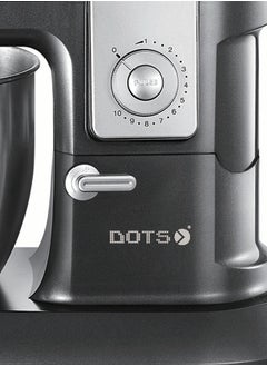 DOTS 3-In-1 Mixer with Food Processor and Blender - Black & silver  - Image 2