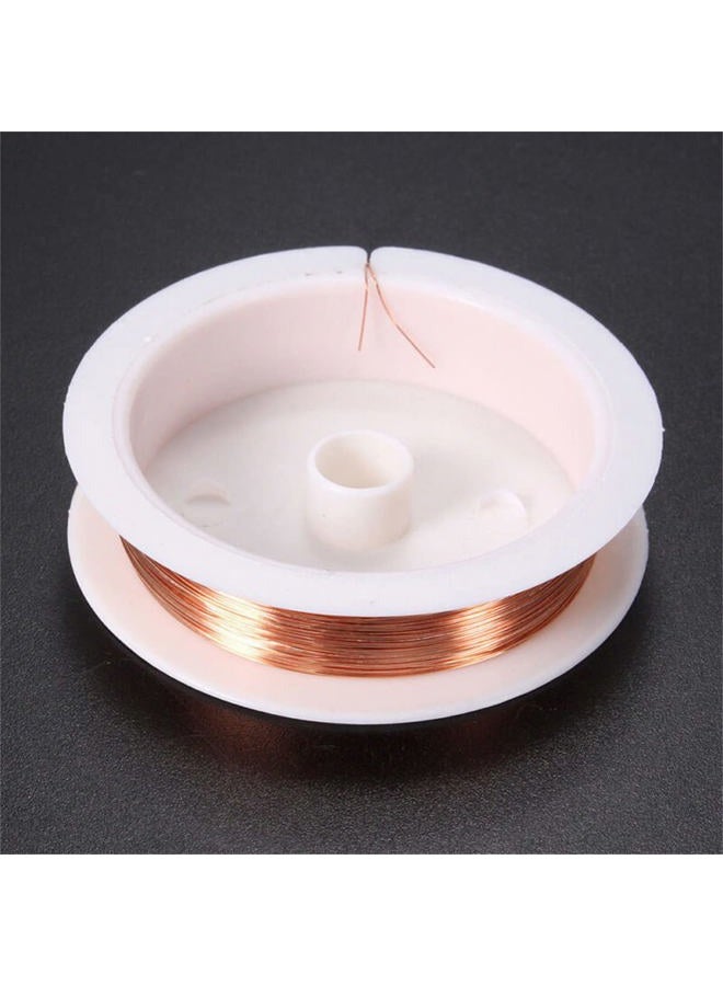 Basoteeuo 3 Rolls Jewelry Beading Wires, 0.25mm/ 30 Gauge Tarnish Resistant Copper Wires for Jewelry Making Supplies and Craft - Image 3