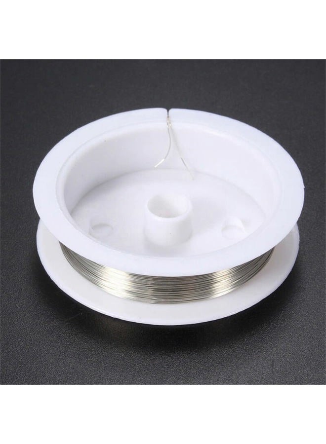 Basoteeuo 3 Rolls Jewelry Beading Wires, 0.25mm/ 30 Gauge Tarnish Resistant Copper Wires for Jewelry Making Supplies and Craft - Image 5