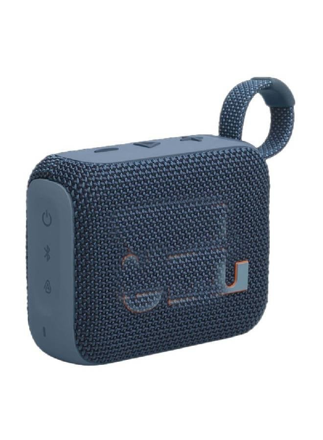 مكبر صوت محمول ومقاوم للماء Go4 باللون الأزرق - Image 1