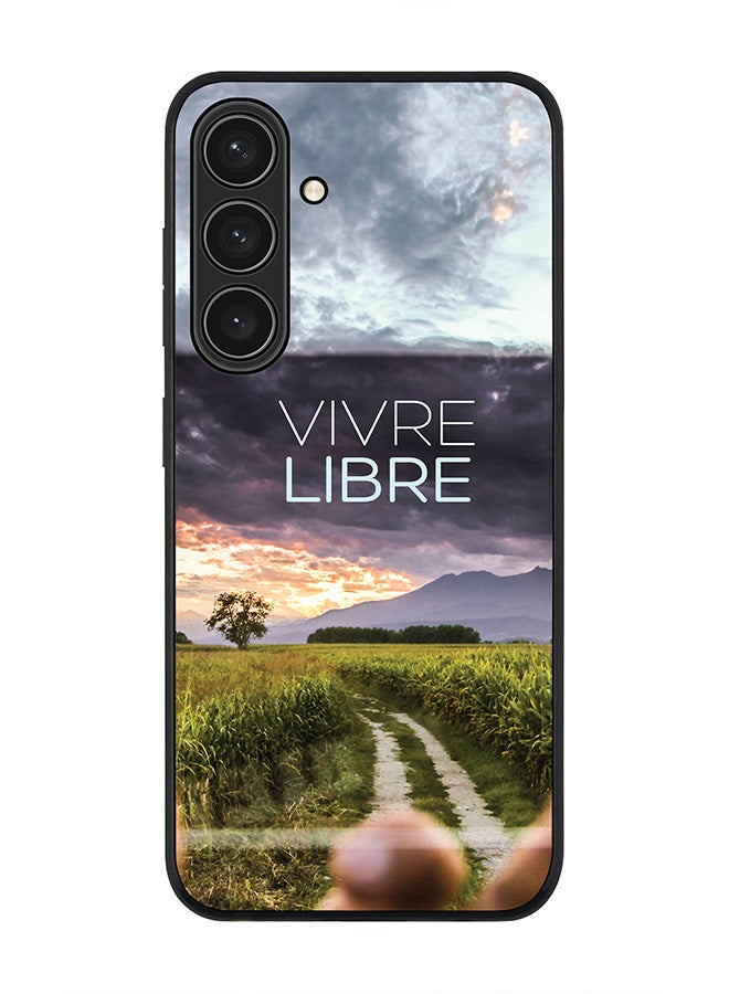 Stylizedd For Samsung Galaxy S25+ / S25 Plus 5G Case,Slim fit Camera Protection, Shockproof Thin Phone cover  - Vivre Libre - Image 1