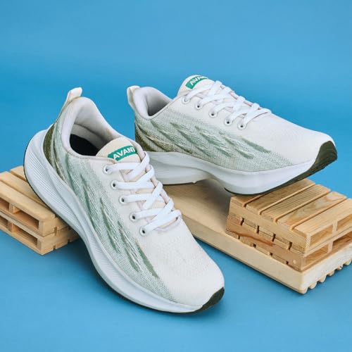 AVANT Women's Ariel White Running Shoes - 6 UK (AVWSH013CL01UK6) - Image 2