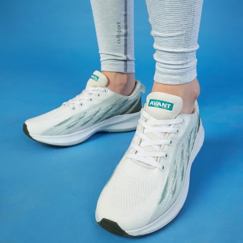 AVANT Women's Ariel White Running Shoes - 6 UK (AVWSH013CL01UK6) - Image 3