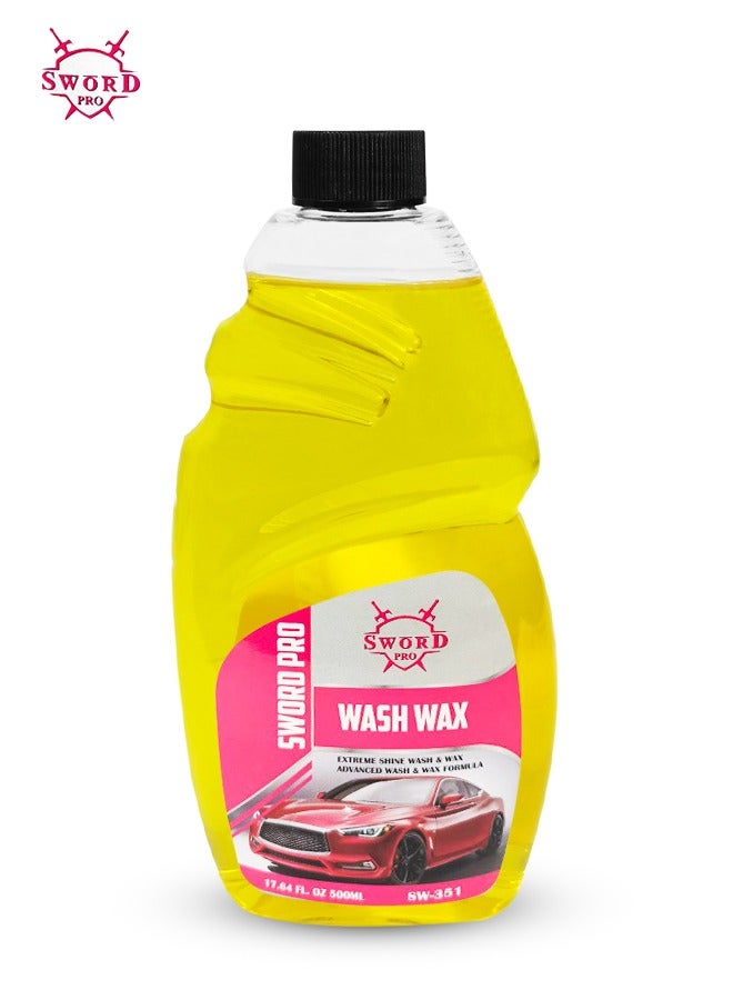 SWORD PRO Car Cleaning Wax & Extrime Shine Washing Wax 500ml SW-351 - Image 1