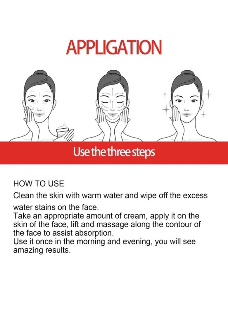 West&Month Anti Ageing Cream, Instant Wrinkle Remover Face Cream, Natural And Organic Anti Wrinkle Cream,  Rapid Wrinkle Repair Moisturizer Face Cream For Firmer And Softer Skin  - Image 4