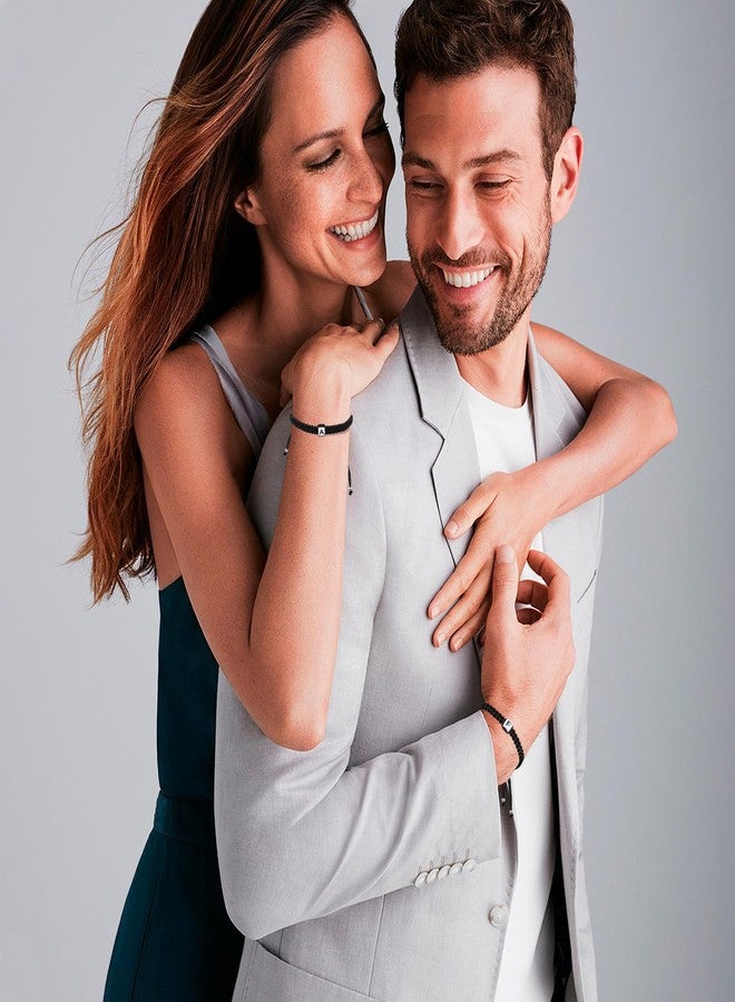 SUMMER LOVE أساور أولية للأزواج للنساء والرجال سحر أولي مصنوعة يدويًا من حبل مضفر سوار حرف للمراهقين مجوهرات قابلة للتعديل هدايا عيد الميلاد له ولها (J) - Image 5