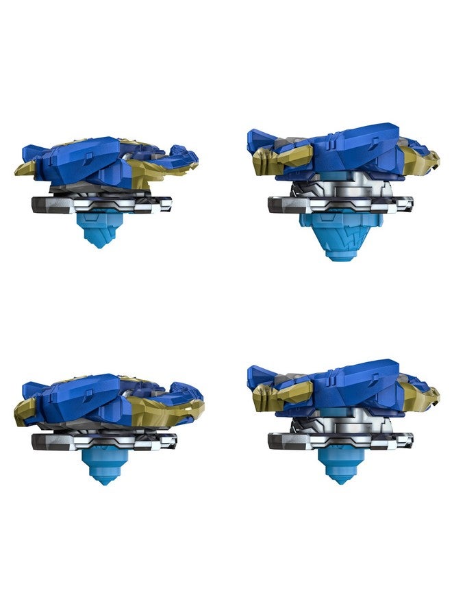 بي بليد مجموعة ألعاب Beyblade Spinning Top Starter Pack من Burst Quaddrive Salvage Valtryek V7، لعبة Beyblade Battling Game Top مع قاذف للأطفال بعمر 8 سنوات فما فوق، لعبة Beyblade الأصلية من Hasbro - Image 4