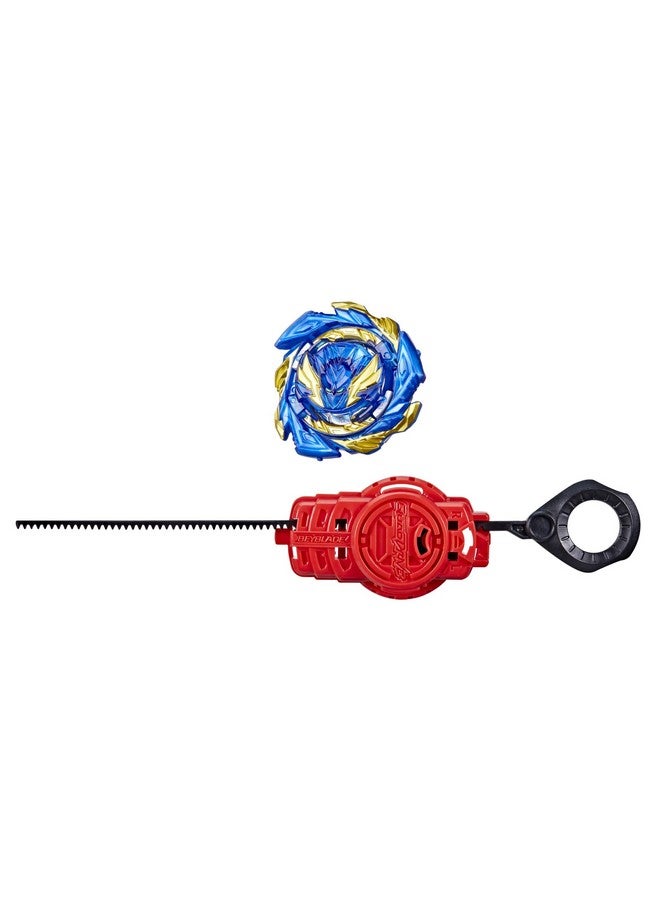 بي بليد مجموعة ألعاب Beyblade Spinning Top Starter Pack من Burst Quaddrive Salvage Valtryek V7، لعبة Beyblade Battling Game Top مع قاذف للأطفال بعمر 8 سنوات فما فوق، لعبة Beyblade الأصلية من Hasbro - Image 2