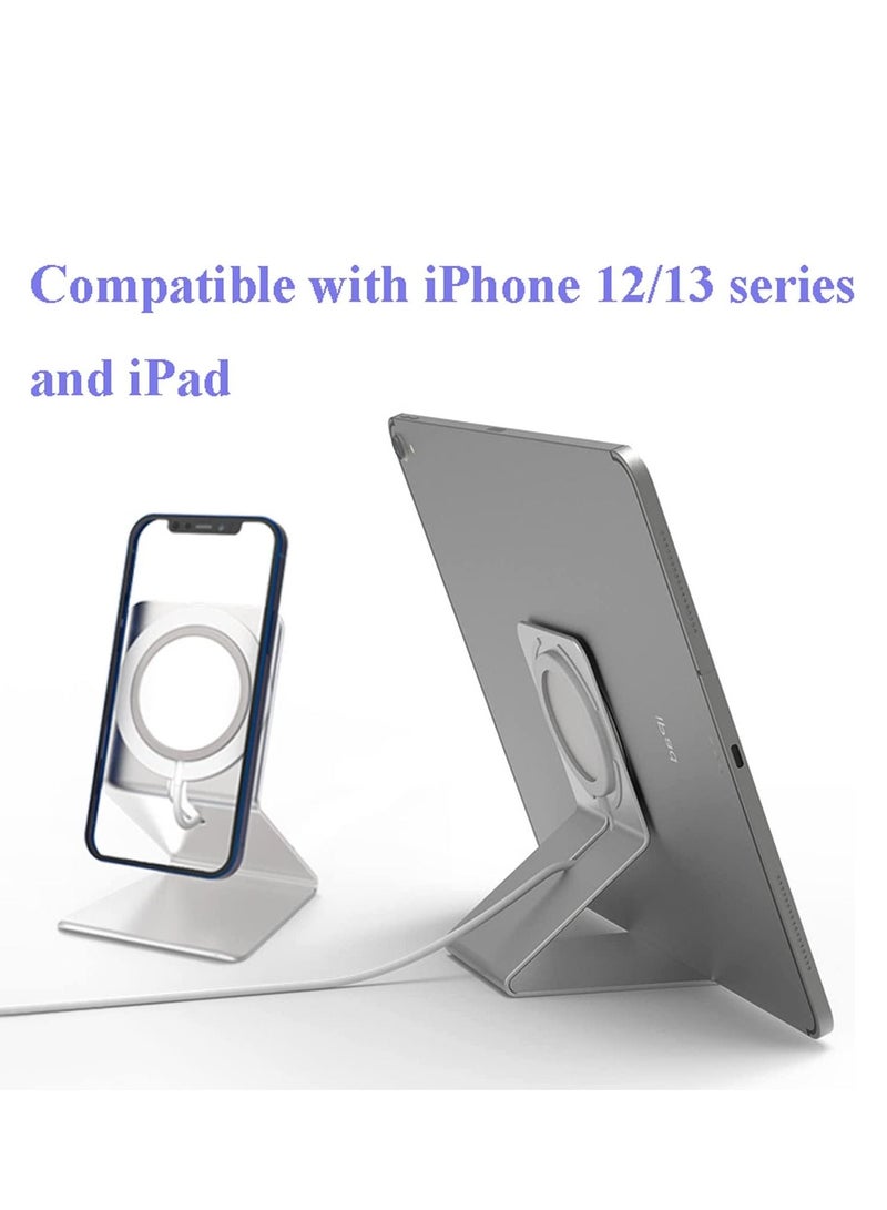 TYCOM Phone Stand Desk Mount Aluminum Desktop Phone Stand Holder Dock for iPhone 12 13 Mini Z-Shape - Image 5