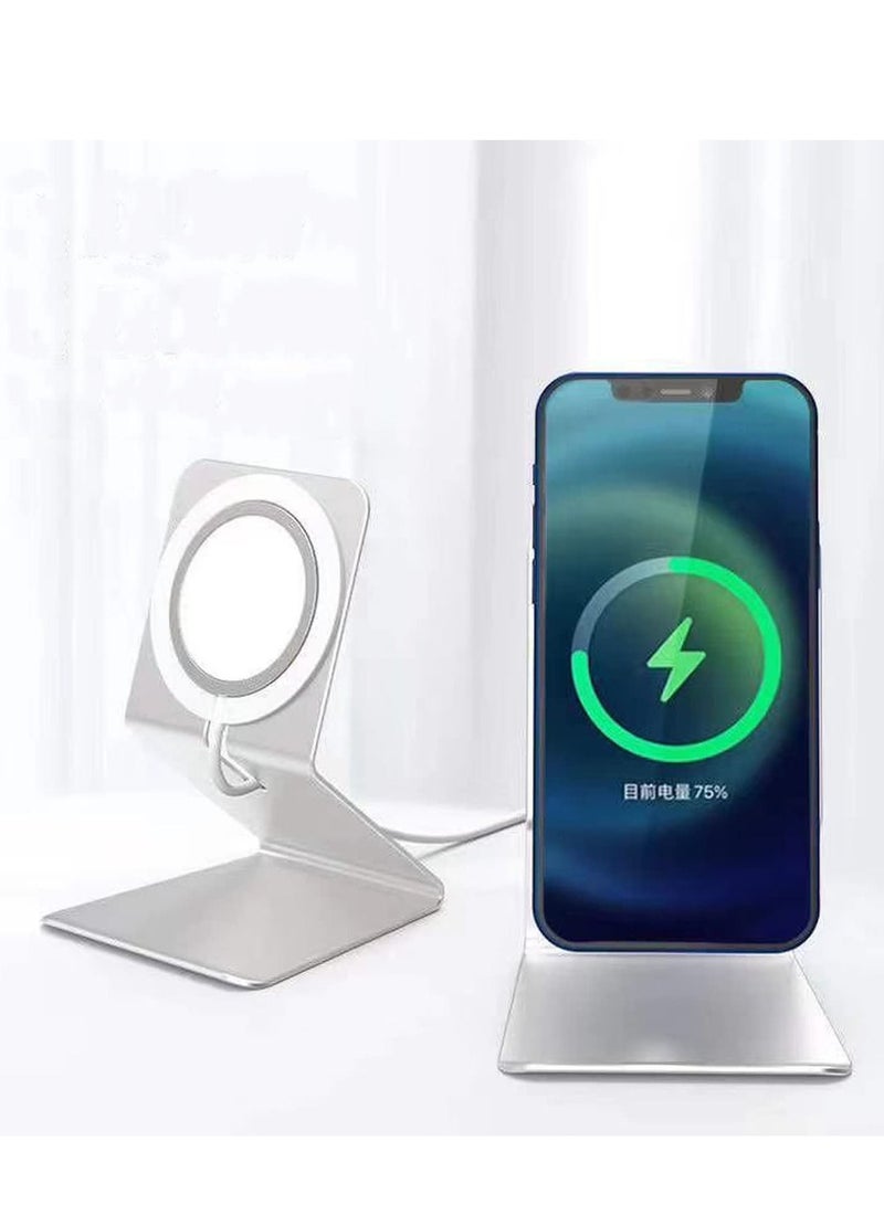 TYCOM Phone Stand Desk Mount Aluminum Desktop Phone Stand Holder Dock for iPhone 12 13 Mini Z-Shape - Image 3