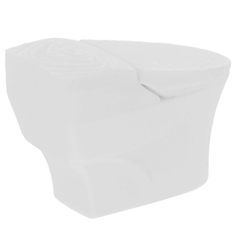 🚽 ملحقات بيت الدمى مرحاض صغير واقعي للعب التخيلي تصميم متين - Image 5