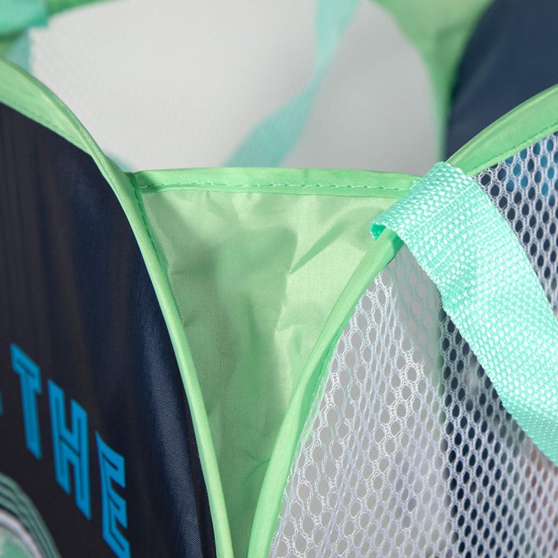 Jay Franco Star Wars The Mandalorian The Child Pop Up Hamper - Mesh Laundry Basket/Bag with Durable Handles - Features Baby Yoda Grogu (Official Star Wars Product) - Image 3
