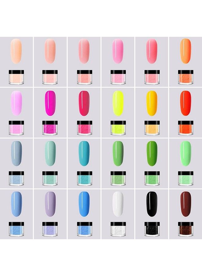 Nailwind 12 Colors Acrylic Nail Powder Set Colored Acrylic Powder For Nails Diy Art Design 3D Manicure Extension Gifts For Women And Girls Multicolors - Image 3