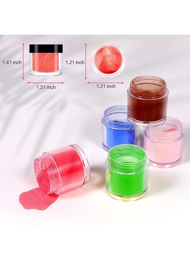 Nailwind 12 Colors Acrylic Nail Powder Set Colored Acrylic Powder For Nails Diy Art Design 3D Manicure Extension Gifts For Women And Girls Multicolors - Image 4