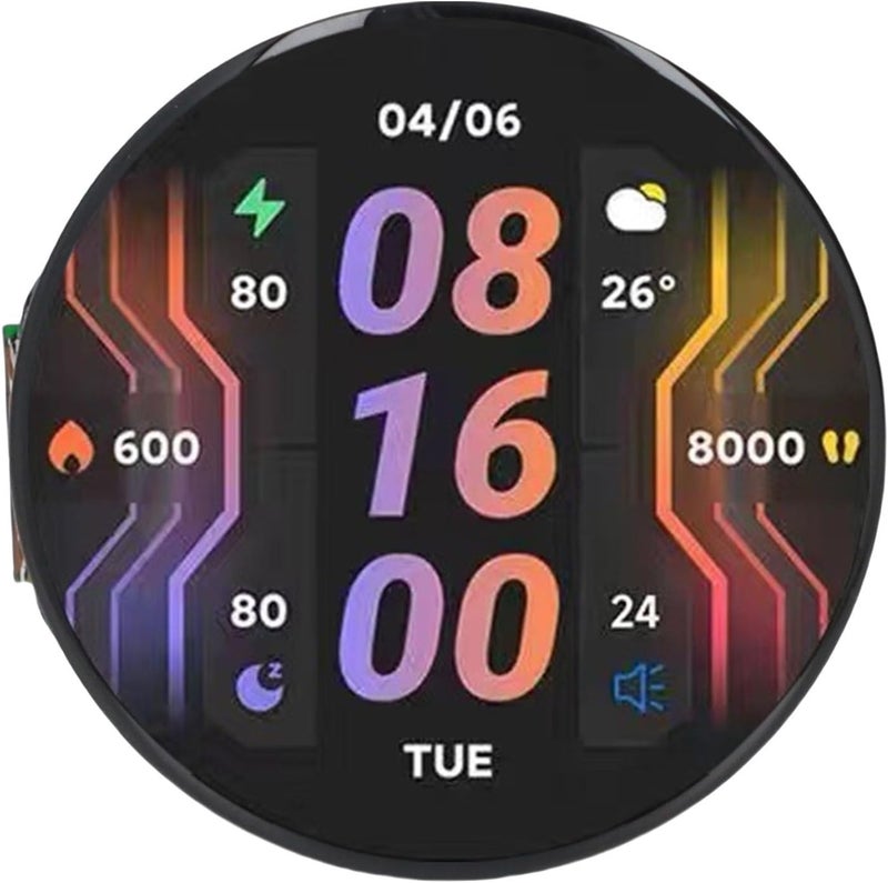 Diyeeni for S3R8 Development Board, 1.46inch Touch Round Display Development Board 412×412 Resolution, 32bit LX7 Processor, Support 2.4G WiFi & Bluetooth, Type C Interface - Image 1