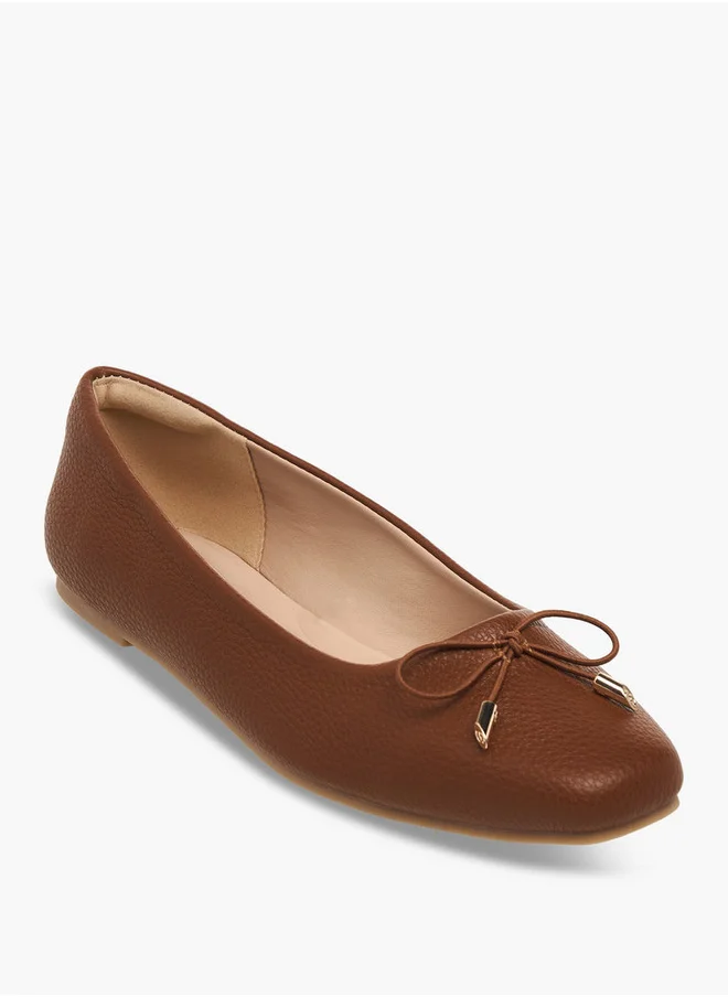 سيليست Women's Bow Detail Ballerina Shoes