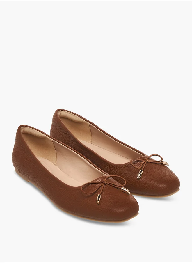 سيليست Women's Bow Detail Ballerina Shoes