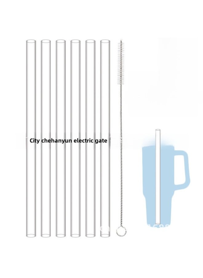 Generic - Stanley Adventure 40oz Vacuum Cup Straw Travel Mug Compatible 20/30oz Versatile Daily Use Kitchen Utensils-Color:Transparent 215mm_compatible With 14&20oz - Image 1