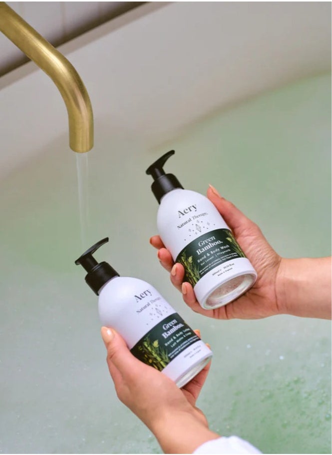 Aery Living Aery Living Green Bamboo Hand & Body Duo 2 x 300ml  - Image 1