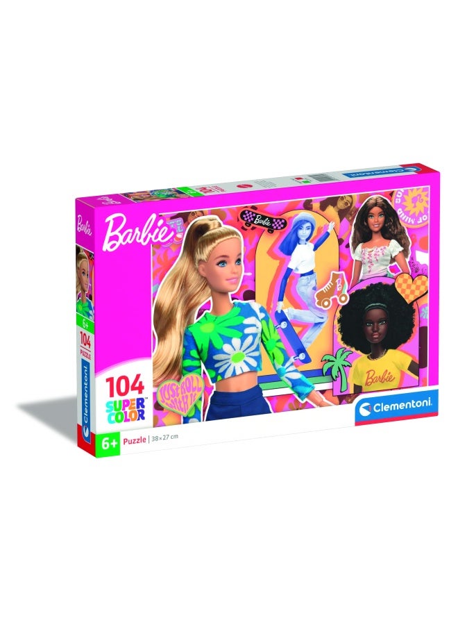 Clementoni Puzzle Barbie Sporty 104pcs - Image 1