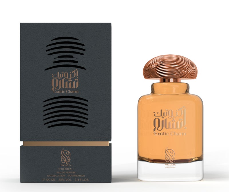NYLAA Exotic Charm Eau De Parfum(EDP) 100ML | Premium Unisex (Men and Women) Perfume | Long Lasting Fragrance | Daily Use Perfume - Image 1