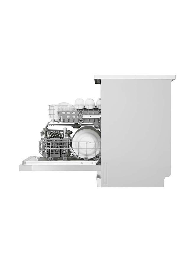 LG Dishwasher 14 Place Setting Platinum Silver Color Quad Wash Easy Rack plus Silver Color 127 kW DFC612FVE White - Image 5
