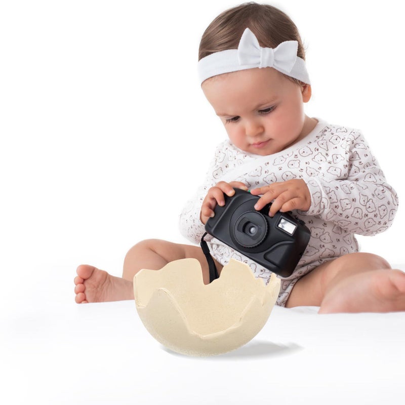 15cm Eggshell Photo Prop For Newborn Photography Shower Decor Present - Image 5