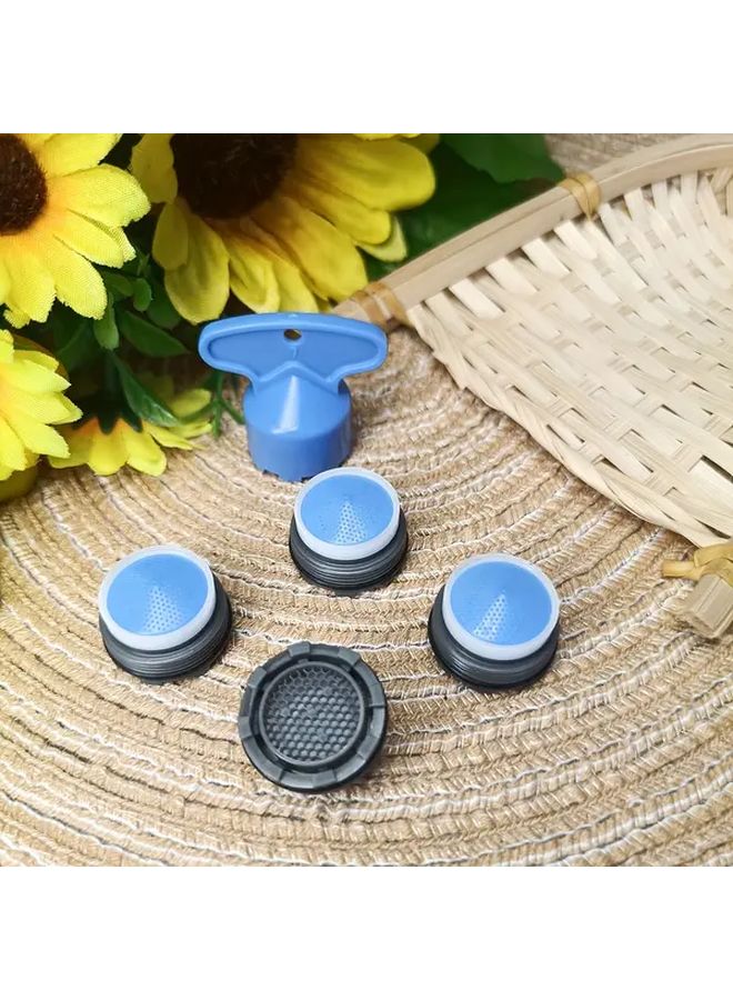 4pcs 21 5mm 0 85inch Faucet Aerator With Removal Wrench 1 8GPM Flow Restrictor - Image 2