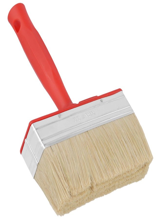 مجموعة من 6 فرش طلاء للأرضيات الخشبية من SINJEUN، بعرض 4 و5 و6 بوصات، لطلاء الخشب والجدران والأثاث - Image 5