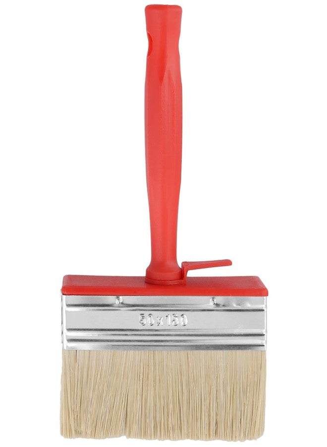 مجموعة من 6 فرش طلاء للأرضيات الخشبية من SINJEUN، بعرض 4 و5 و6 بوصات، لطلاء الخشب والجدران والأثاث - Image 4