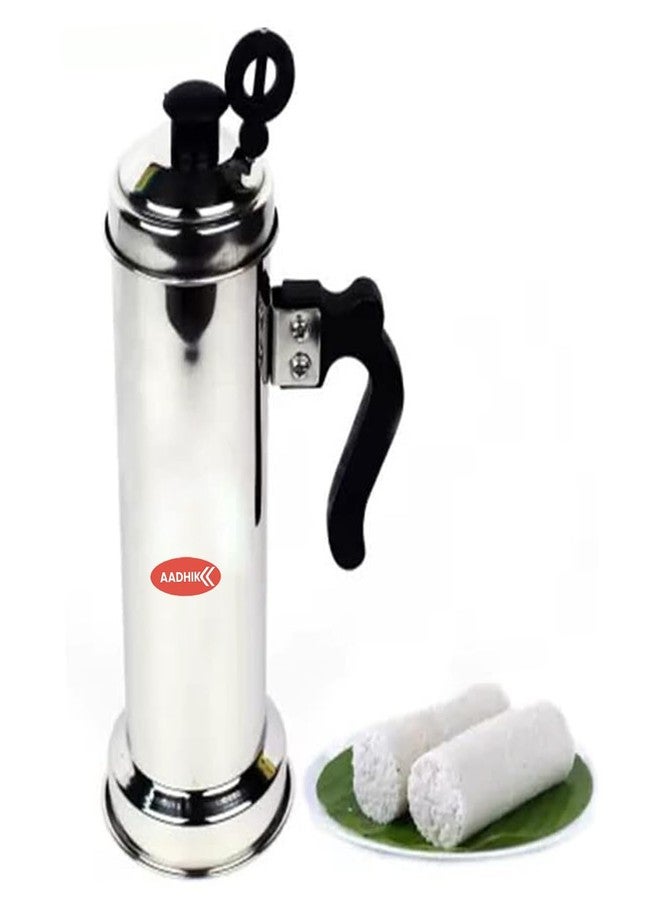 AADHIK Puttu Vessel Stainless Steel Puttu Maker, Puttu Kudam Suitable for Pressure Cooker - Image 1