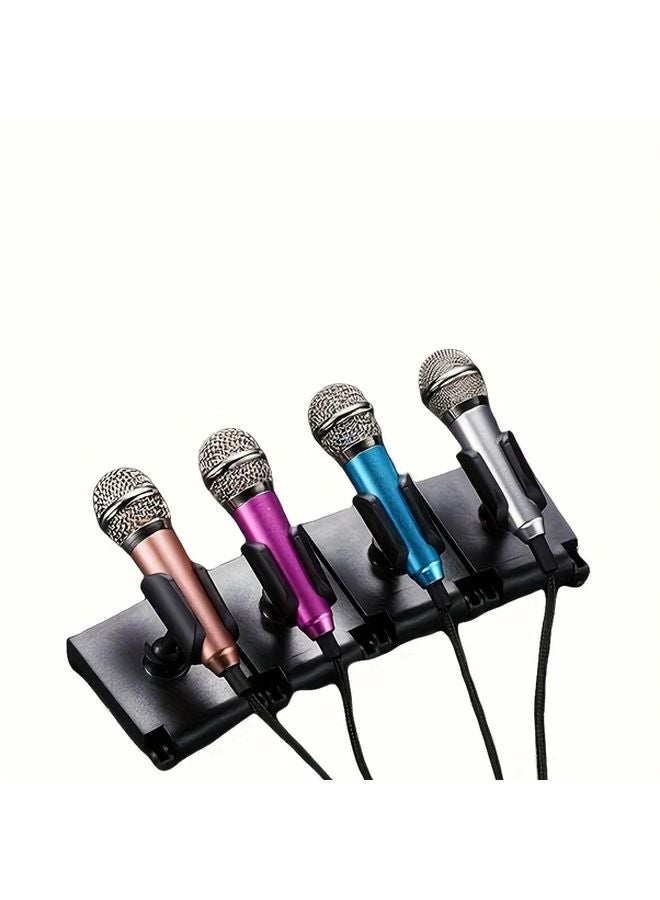 Rose Golden Mini Microphone 3 5mm Jack Portable for Recording Karaoke Gaming Streaming - Image 5