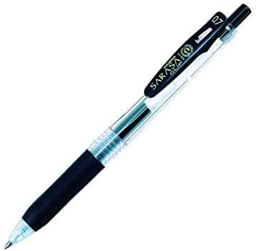 Zebra Pen قلم حبر جل زيبرا سارا سا كليب 0.7 مم - أسود - Image 2