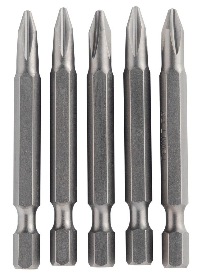 DEWALT Screwdriver Set, #2 Phillips, 2-Inch Power Bit, 5-Pack (DW2115) - Image 1