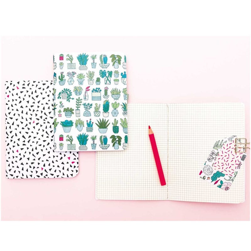 RICO DESIGN A6 Notebook (Set Of 2) - Hygge Plants