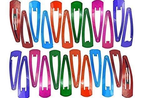 Drishti Original Jp Hair Tic Tac Multi-Color Metal Mediam & Small Mix Size For Girls & Women Pack Of 12 Set Of 3 (18 Pair) - Image 5