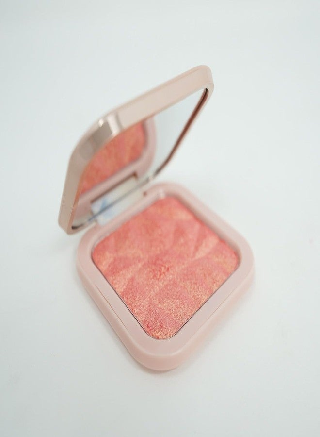 Sunshine & Glitter Highlighter Shimmer Compact - Coral Gold - Image 1