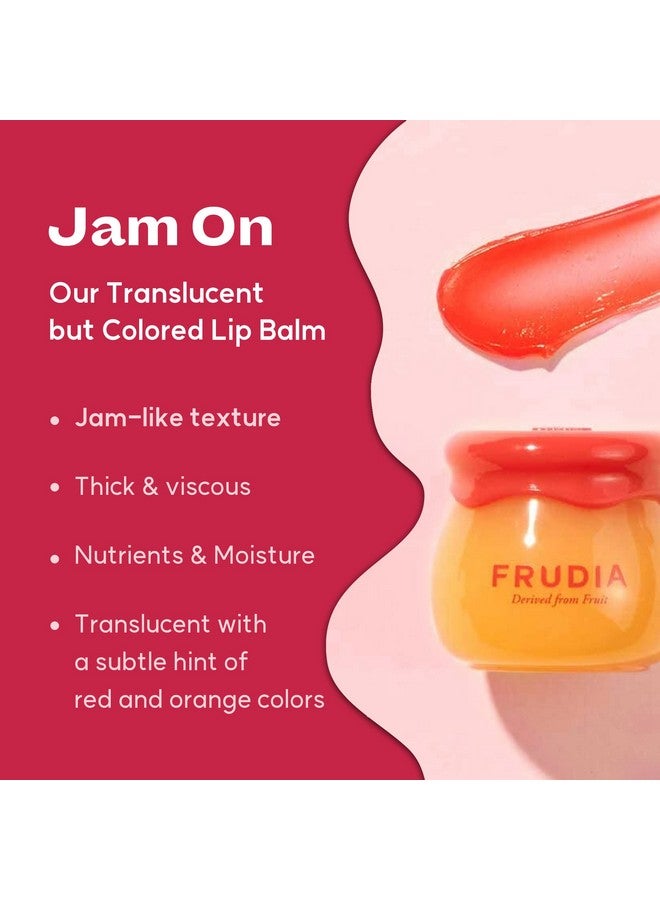 فروديا مرطب شفاه ويلكوس فروديا بالعسل - رمان | مرطب شفاه شفاف أحمر اللون، مرطب ومرطب للشفاه | مرطب شفاه 3 في 1، مرطب للشفاه الجافة والشاحبة، بخلاصة الرمان (0.33 أونصة سائلة) - Image 3