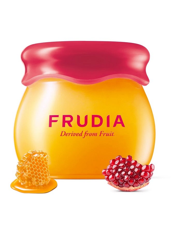 فروديا مرطب شفاه ويلكوس فروديا بالعسل - رمان | مرطب شفاه شفاف أحمر اللون، مرطب ومرطب للشفاه | مرطب شفاه 3 في 1، مرطب للشفاه الجافة والشاحبة، بخلاصة الرمان (0.33 أونصة سائلة) - Image 1