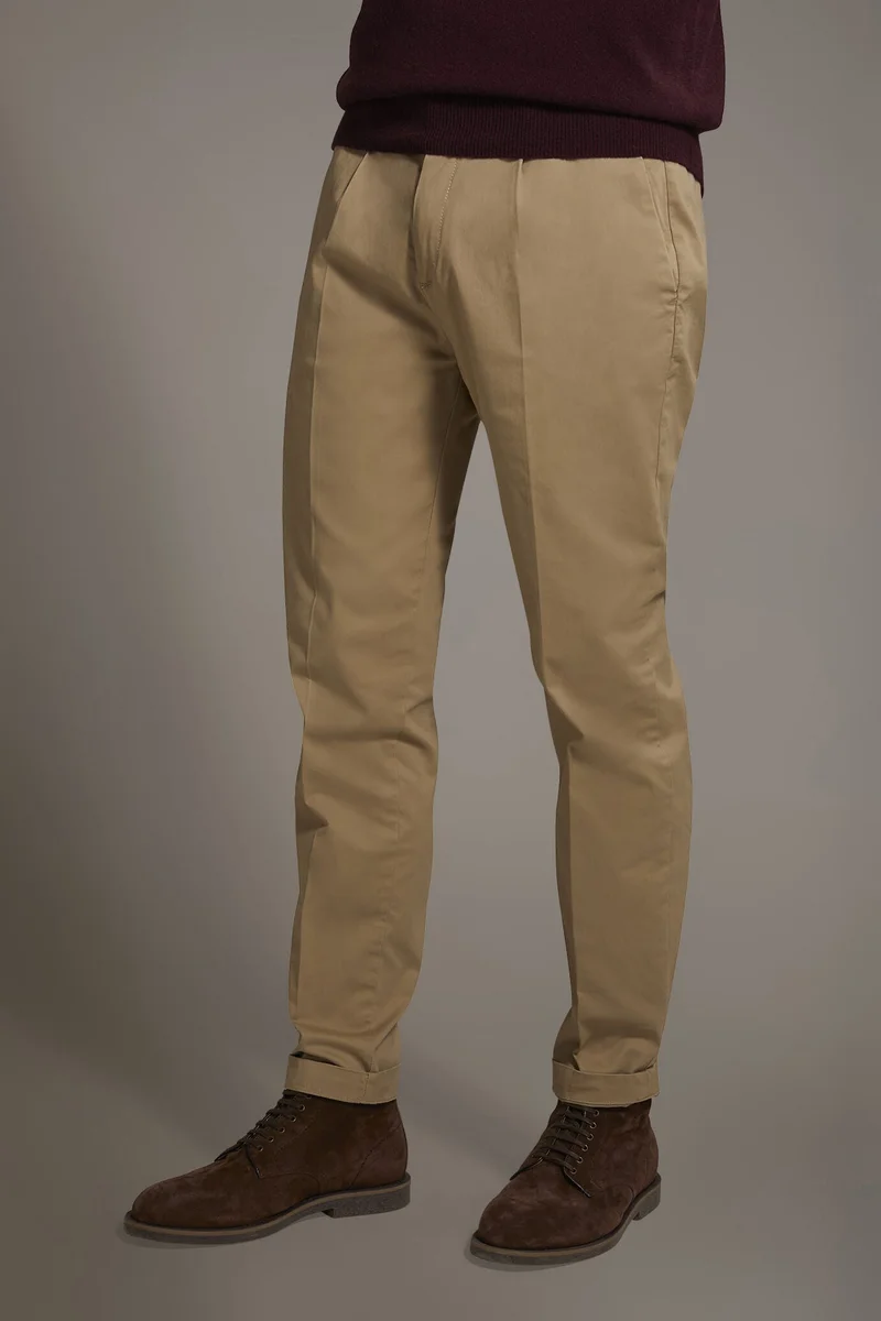 Doppelganger Chino single pinces - Beige